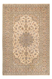 Tapis persan - Keshan - 295 x 194 cm - beige clair