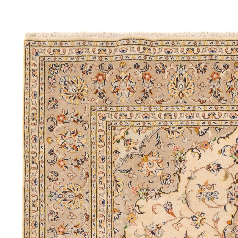 Perserteppich - Keshan - 295 x 194 cm - hellbeige