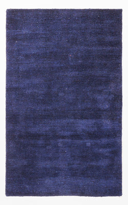 Tappeto Gabbeh - Indus - 150 x 90 cm - blu scuro