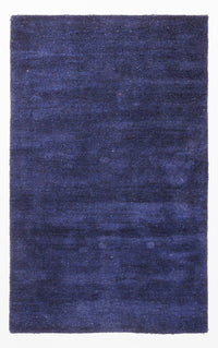 Tappeto Gabbeh - Indus - 150 x 90 cm - blu scuro