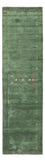 Läufer Gabbeh - Indus - 300 x 80 cm - grün