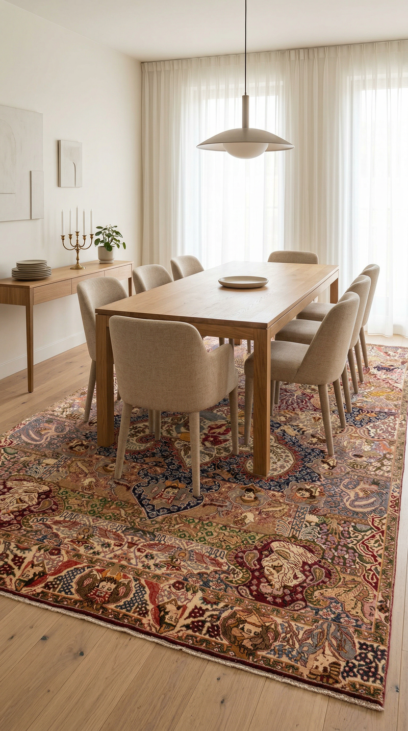 Kaschmar Teppich 390x235cm - Perserteppich
