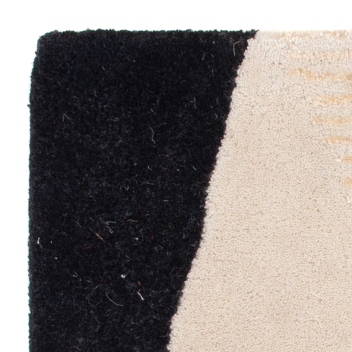 Wollteppich - 40 x 40 cm - mehrfarbig