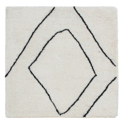 Tapis en laine 63x63cm - Tapis en laine