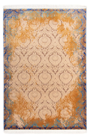 Designer Teppich - 225 x 150 cm - mehrfarbig