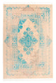 Designer Teppich - 225 x 150 cm - türkis