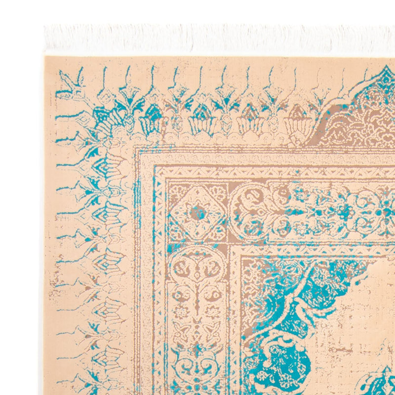 Designer Teppich - 225 x 150 cm - türkis