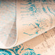 Designer Teppich - 225 x 150 cm - türkis