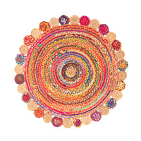 Tappeto in juta - 200 x 140 cm - naturale