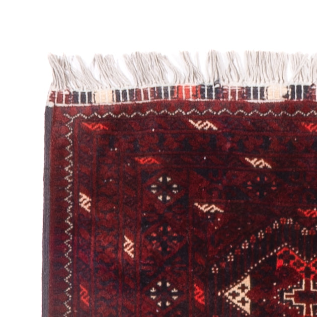 Läufer Afghan - 293 x 78 cm - rot