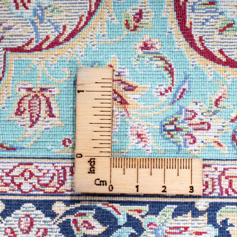 Perserteppich - Ghom - 300 x 200 cm - blau