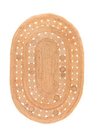 Sisalteppich - Darcia - oval