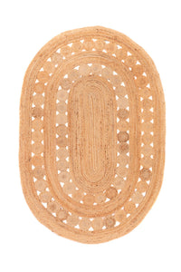 Tappeto in iuta Tappeto Darcia - Tappeto di lana – product image