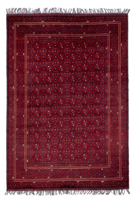 Afghan Teppich - Buchara - 284 x 195 cm - rot