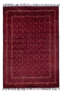 Tappeto afgano - Bukhara - 284 x 195 cm - rosso