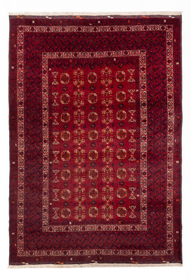 Afghan Teppich - Buchara - 284 x 194 cm - rot