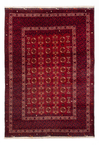 Tappeto afgano - Bukhara - 284 x 194 cm - rosso