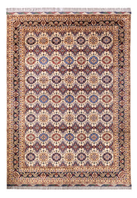 Tapis afghan - 406 x 295 cm - beige clair