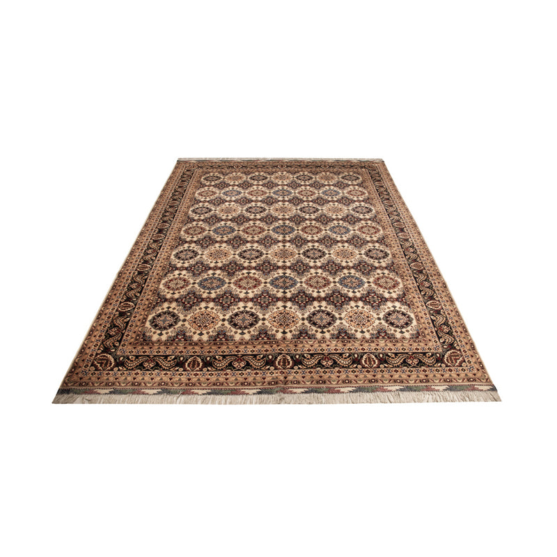 Afghan Teppich - 406 x 295 cm - hellbeige