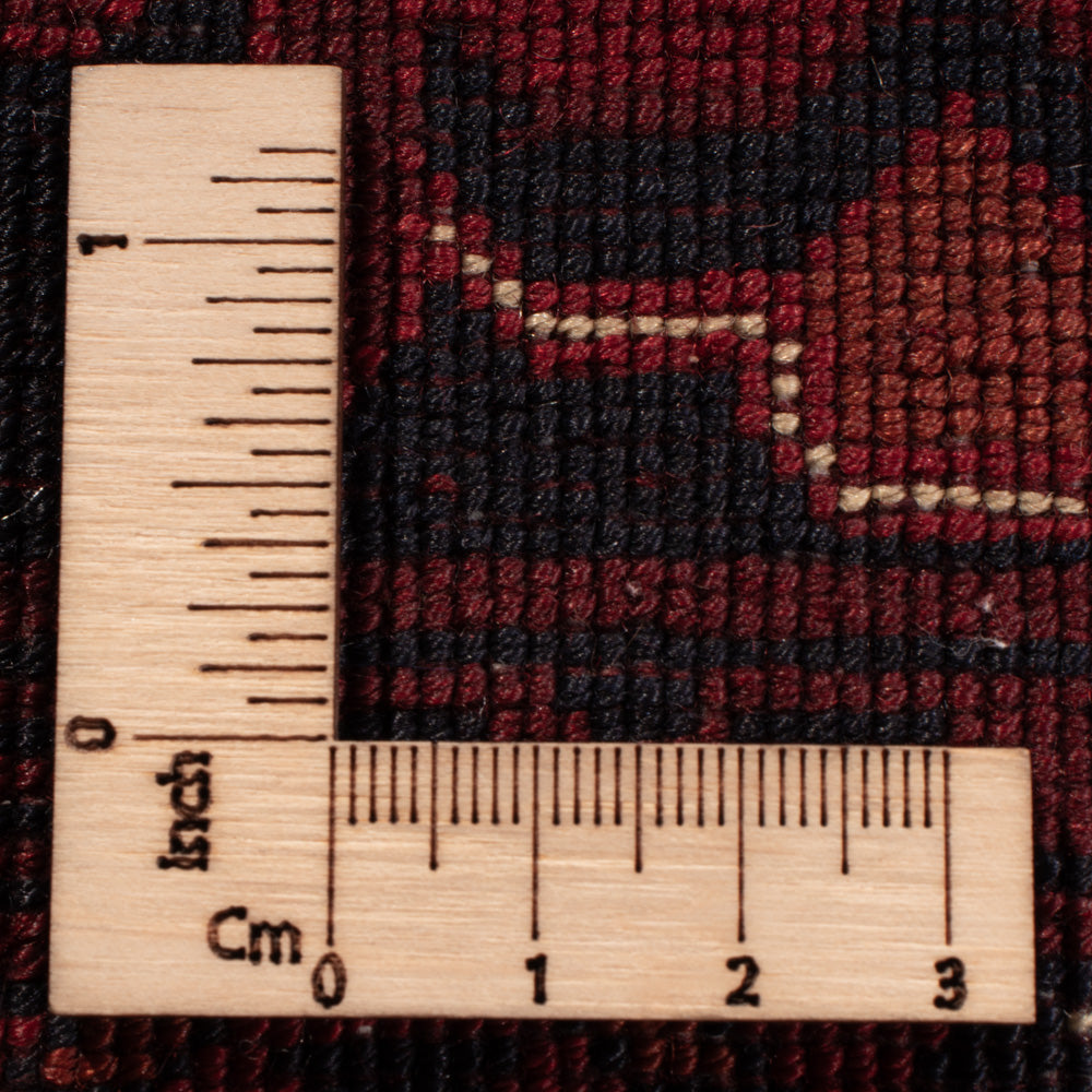 Afghan Teppich - 350 x 256 cm - rot