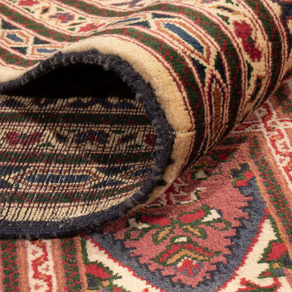 Afghan Teppich - 339 x 240 cm - dunkelbeige