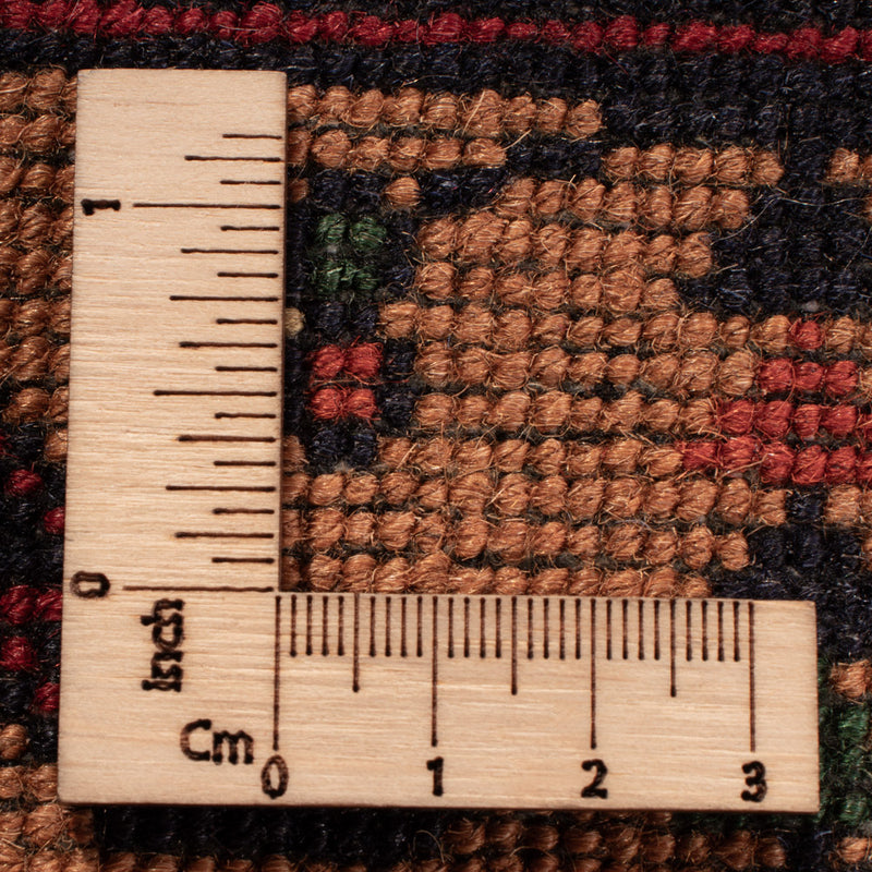 Afghan Teppich - 334 x 248 cm - dunkelbeige