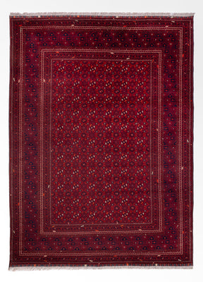 Afghan Teppich - Buchara - 289 x 208 cm - rot