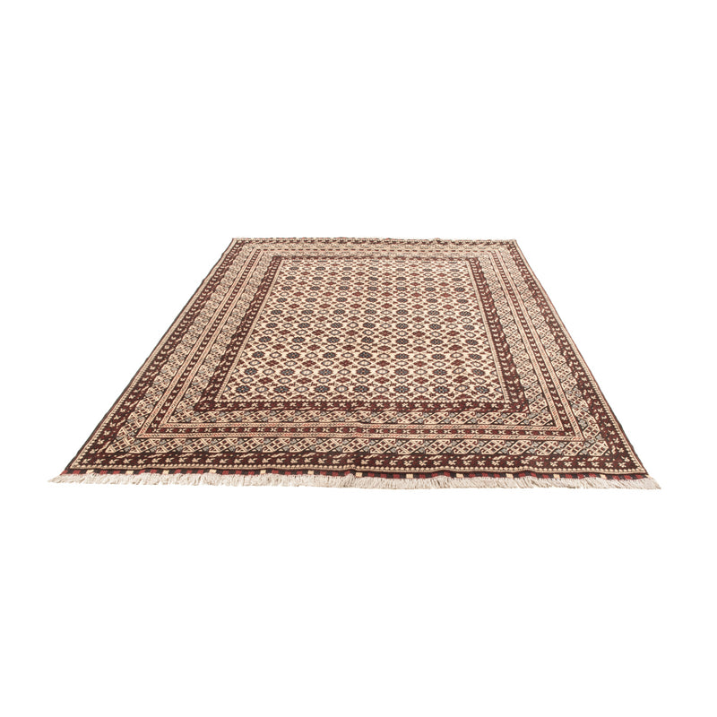 Afghan Teppich - 281 x 194 cm - hellbeige