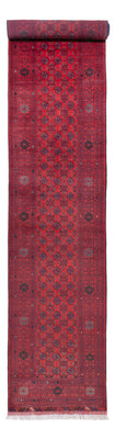 Läufer Afghan - Buchara - 479 x 89 cm - rot