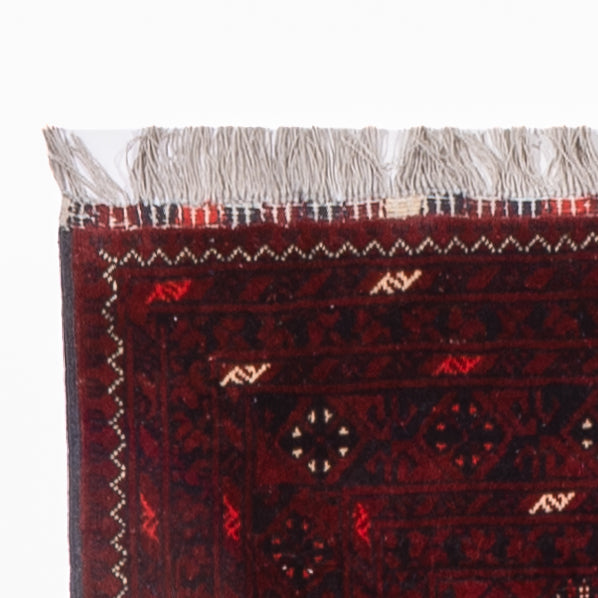 Läufer Afghan - 295 x 79 cm - rot