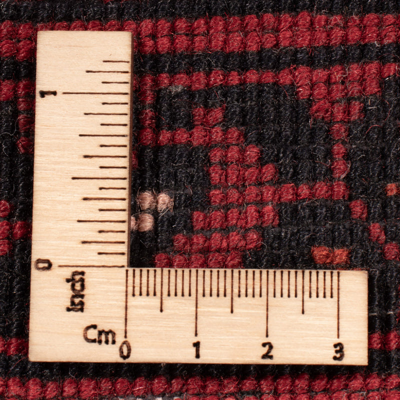 Läufer Afghan - 388 x 77 cm - rot