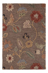 Tapis en laine 120x185cm - Tapis en laine - argent - Rectangle / Argent / 120 x 185 cm Rectangle