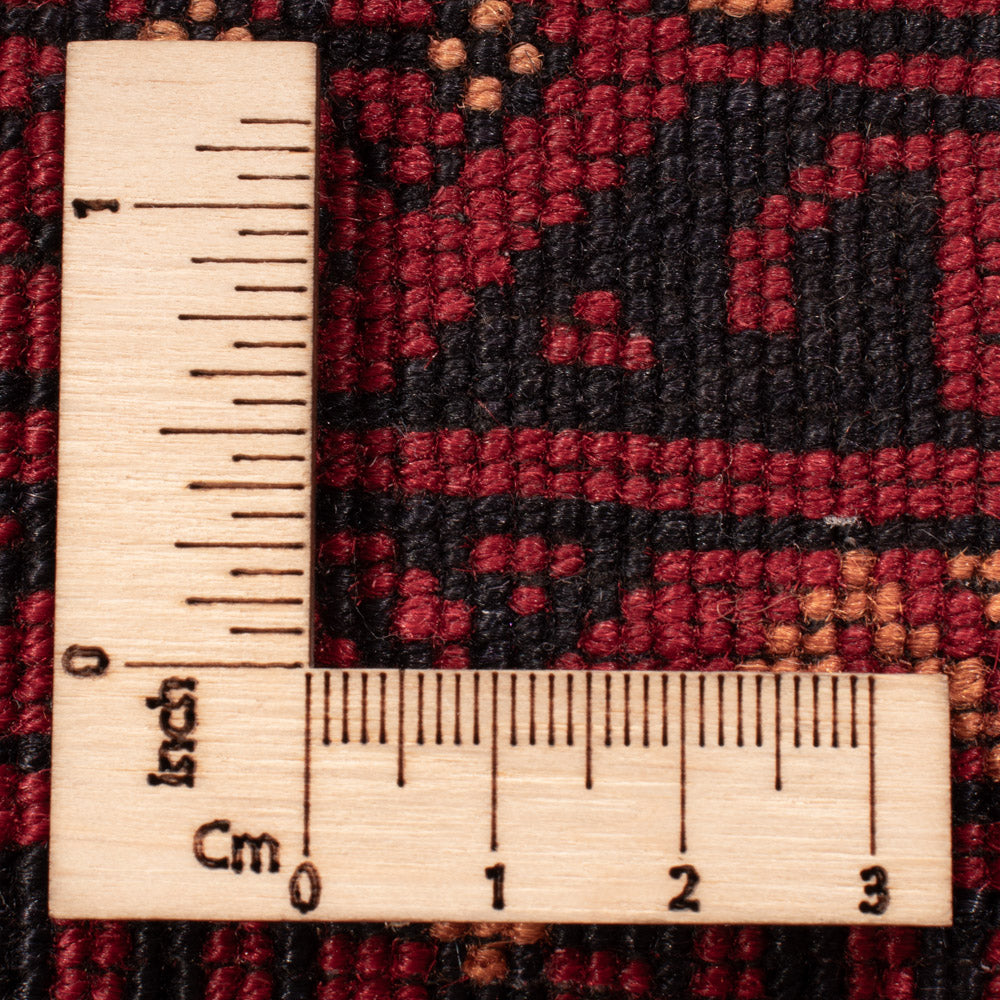 Läufer Afghan - 277 x 89 cm - rot