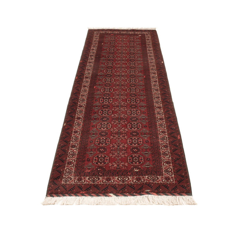 Läufer Afghan - Buchara - 285 x 82 cm - rot