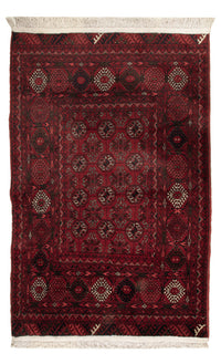 Tappeto afgano - 119 x 77 cm - rosso scuro