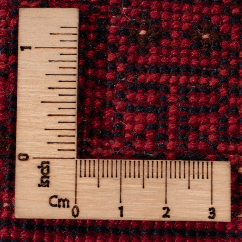 Afghan Teppich - Buchara - 122 x 70 cm - dunkelrot