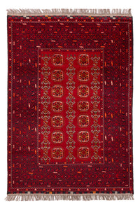 Tappeto afgano - Bukhara - 147 x 104 cm - rosso