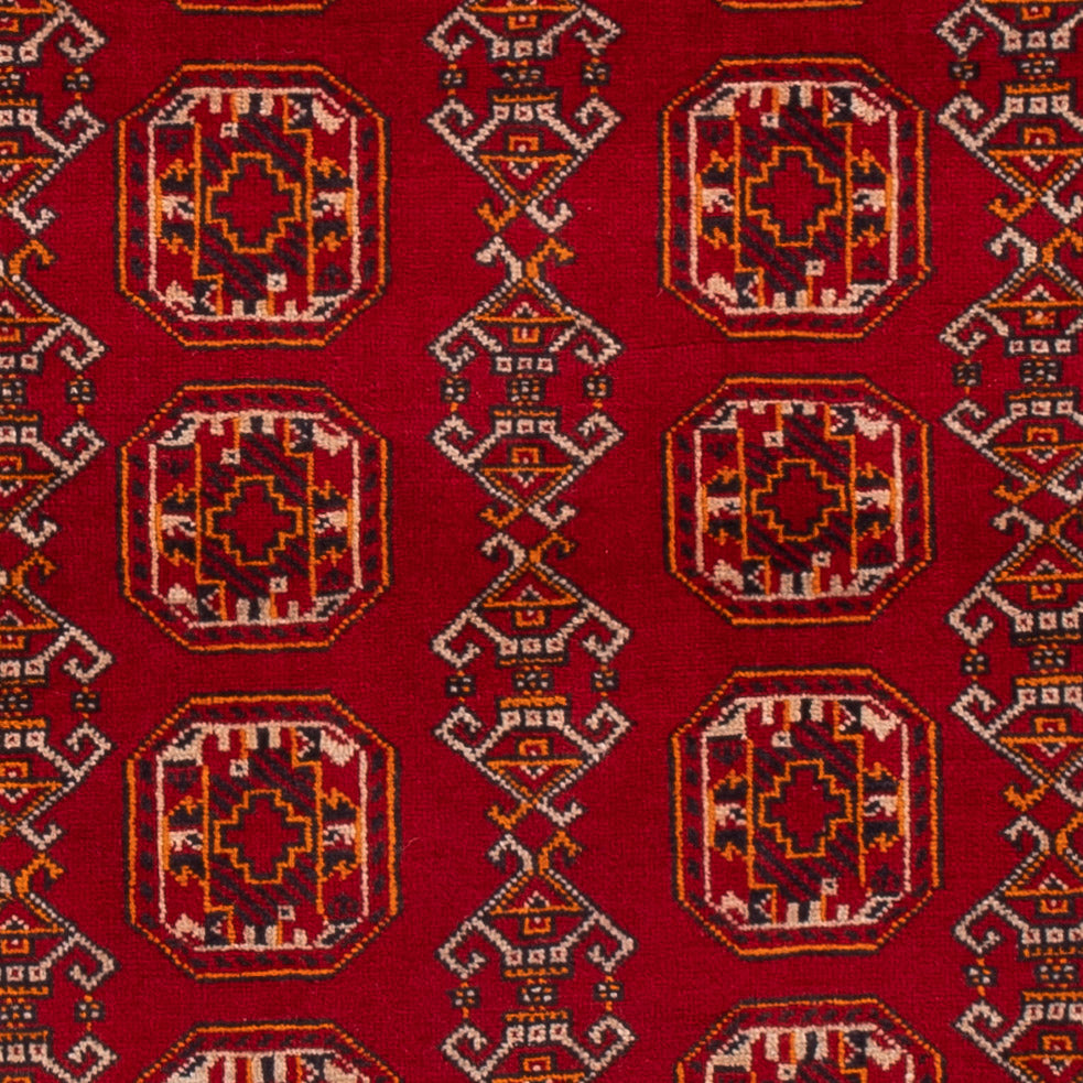 Afghan Teppich - Buchara - 147 x 104 cm - rot