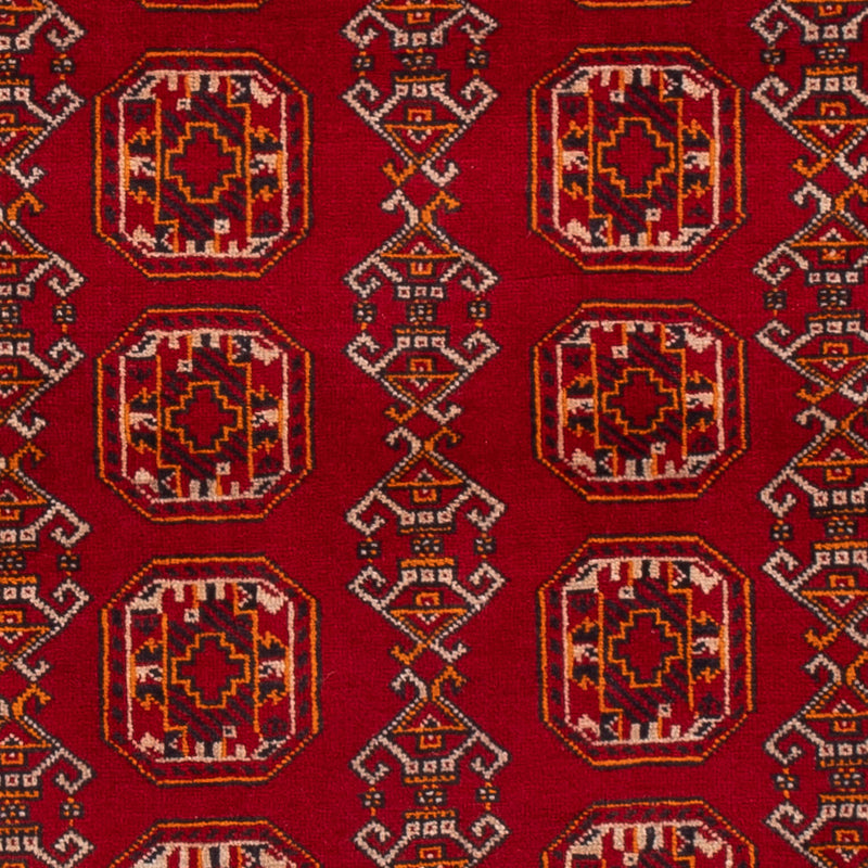 Afghan Teppich - Buchara - 147 x 104 cm - rot