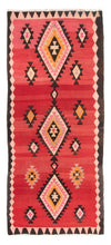 Kilim antico Tappeto 160x387cm - Passatoia / Multicolore / 160 x 387 cm Passatoia