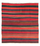 Kelim Teppich - Old quadratisch  - 215 x 190 cm - mehrfarbig