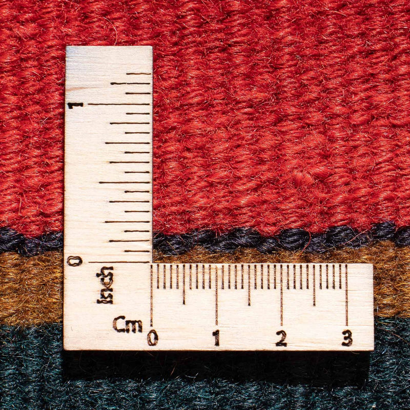 Kelim Teppich - Old quadratisch  - 215 x 190 cm - mehrfarbig