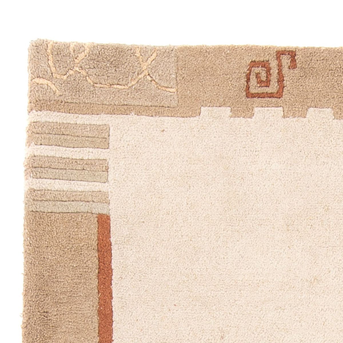 Nepal Teppich - 150 x 80 cm - beige