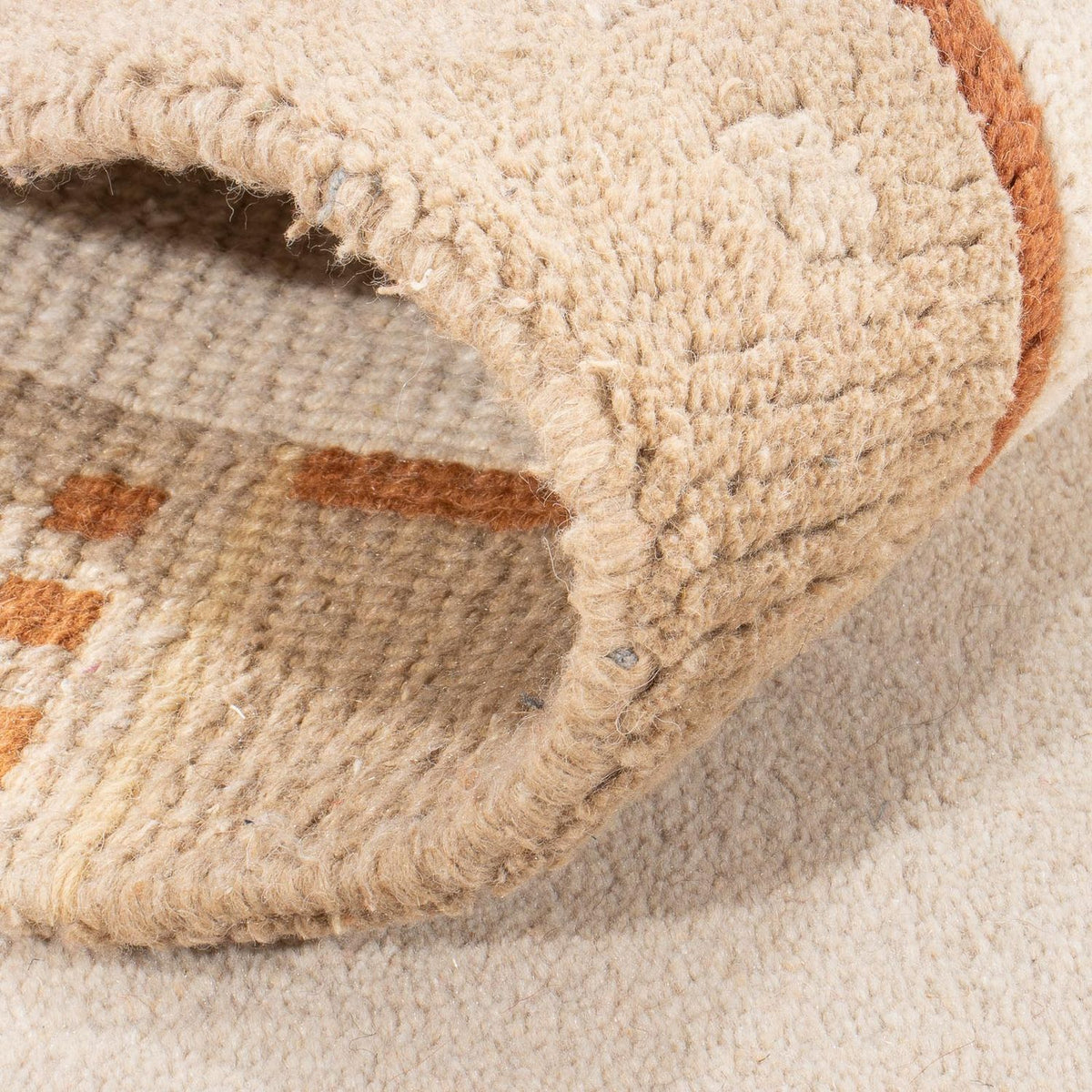 Nepal Teppich - 150 x 80 cm - beige