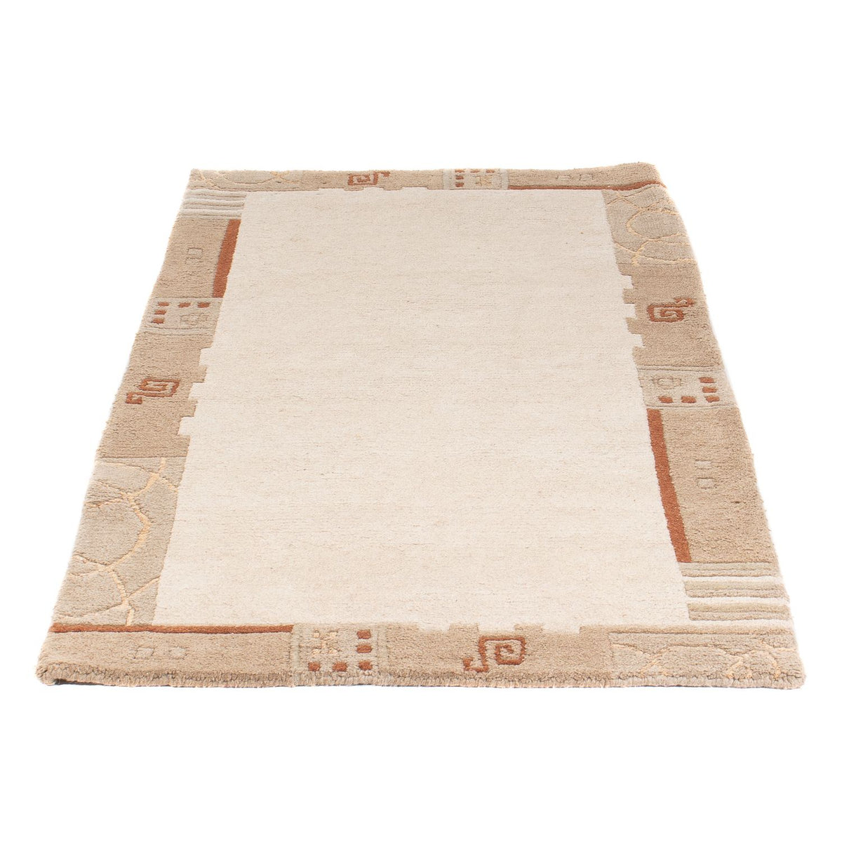 Nepal Teppich - 150 x 80 cm - beige
