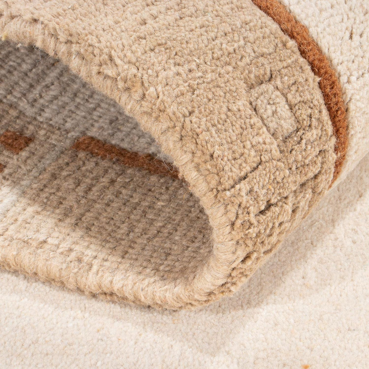 Nepal Teppich - 150 x 80 cm - beige