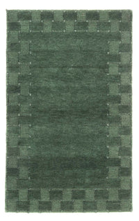 Tapis Népalais - 152 x 93 cm - vert