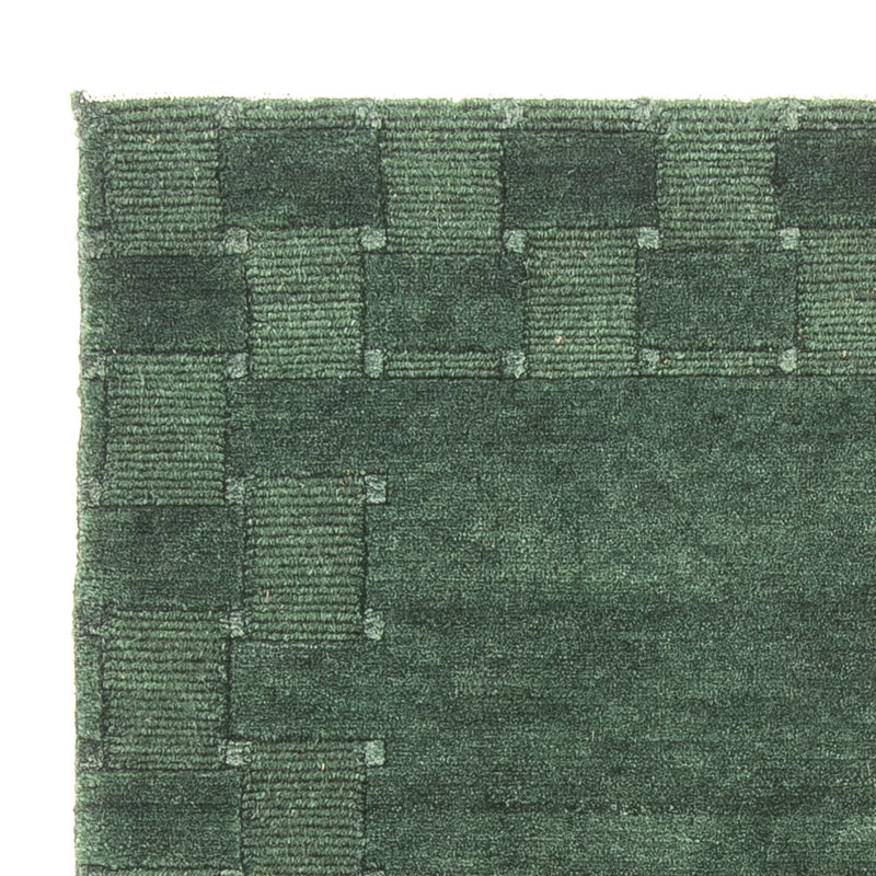 Nepal Teppich - 152 x 93 cm - grün