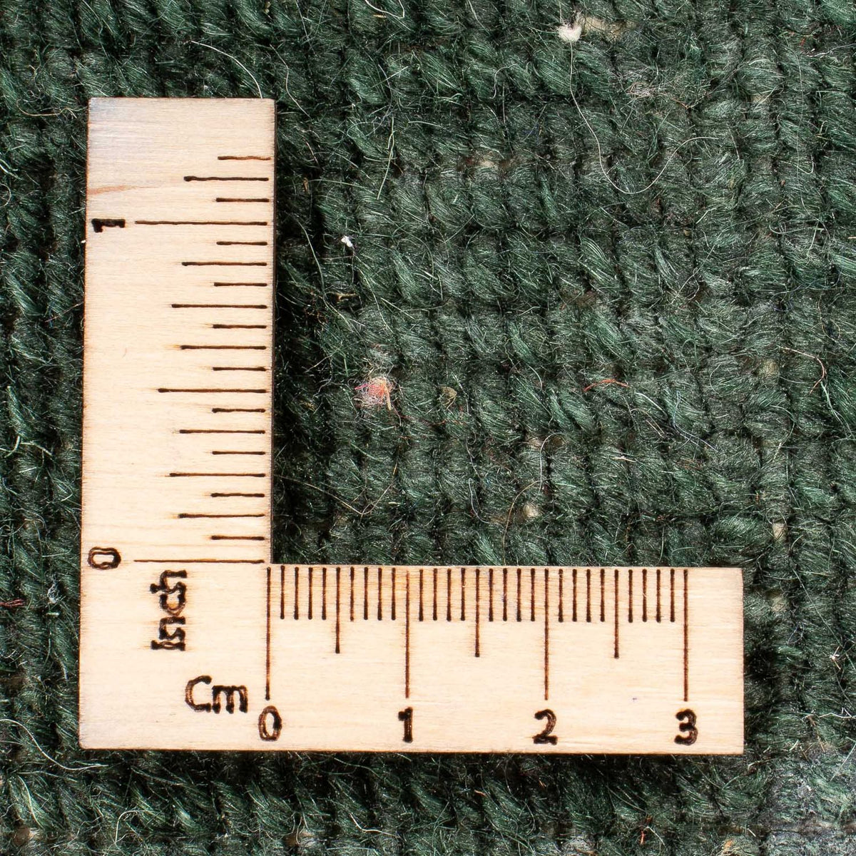 Nepal Teppich - 152 x 93 cm - grün