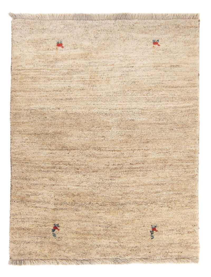Gabbeh Teppich - Perser - 143 x 105 cm - natur